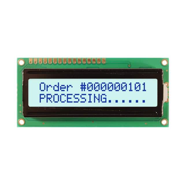 image of Display Modules - LCD, OLED Character and Numeric>NHD-0216XZ-FSW-GBW 